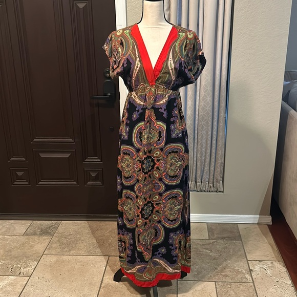 Angie’s Rayon Paisley Decorative Dress - Picture 1 of 10